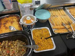 recovery party potluck lunch